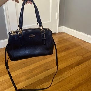 Coach Black Leather Crossbody